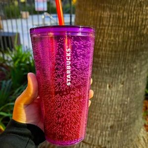 Starbucks Purple Orange Grande Cup Summer 2021